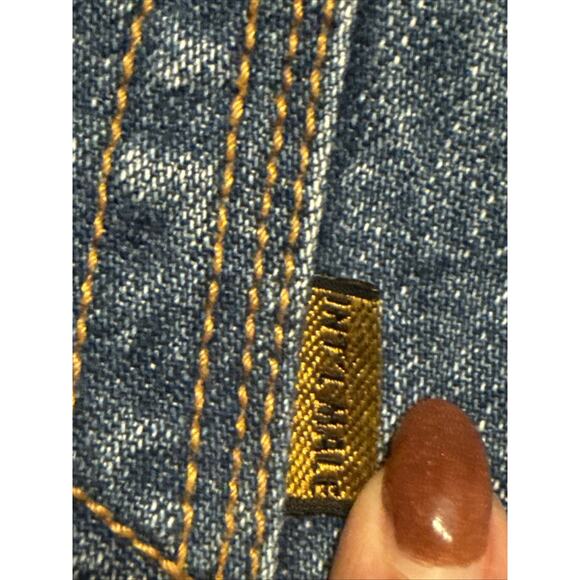 Vintage 90’s International Male Denim And Corduroy Moto Jacket Size Medium - Picture 9 of 15